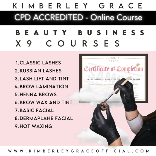 Beauty Business Bundle Course - (9 Courses)