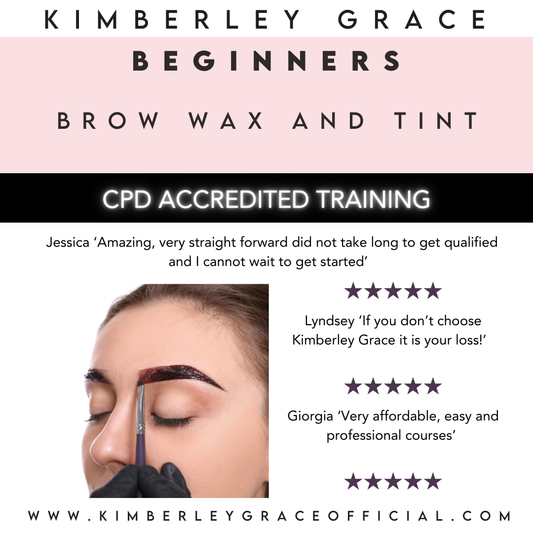 Brow Wax And Tint Course - CPD