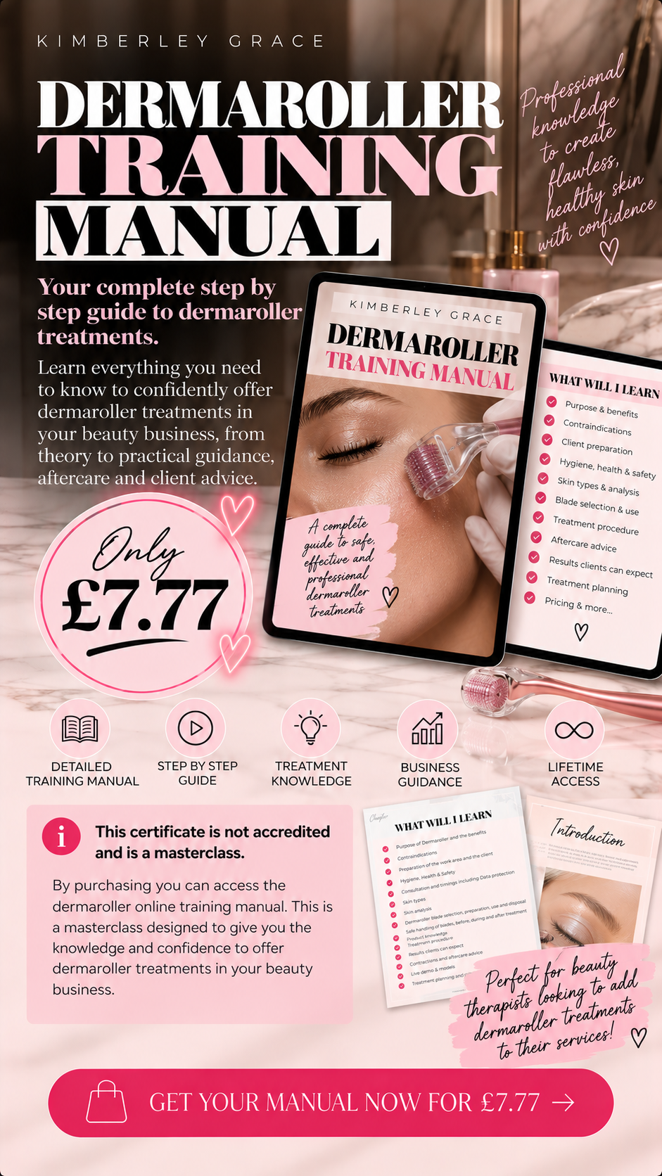 Dermaroller Facial Masterclass