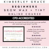 Brow Wax And Tint Course - CPD