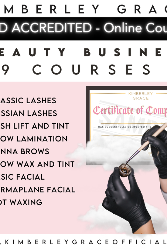 Beauty Business Bundle Course - (9 Courses)