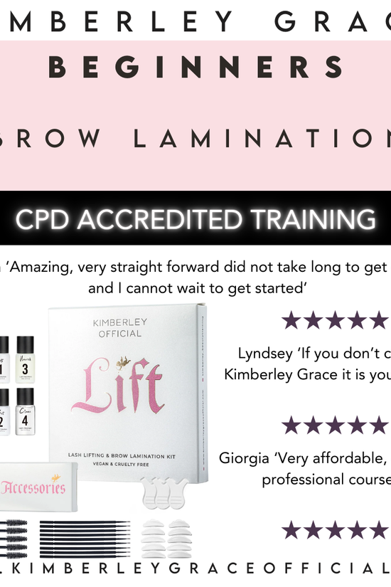 Brow Lamination Kit & Course - CPD