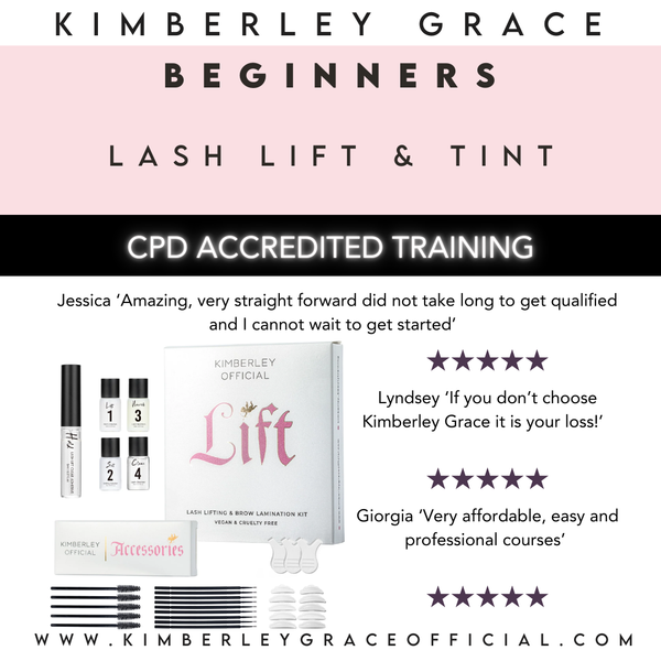 Lash Lift and Tint - CPD + FREE (LIFT) KIT