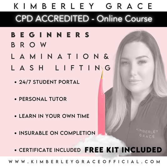 COMBO - Brow Lamination & Lash Lift Course *FREE KIT INCLUDED*