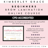 Brow Lamination Course - CPD