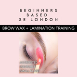 Brow Lamination and Brow Wax and Tint Course- Welling **NOW £175**