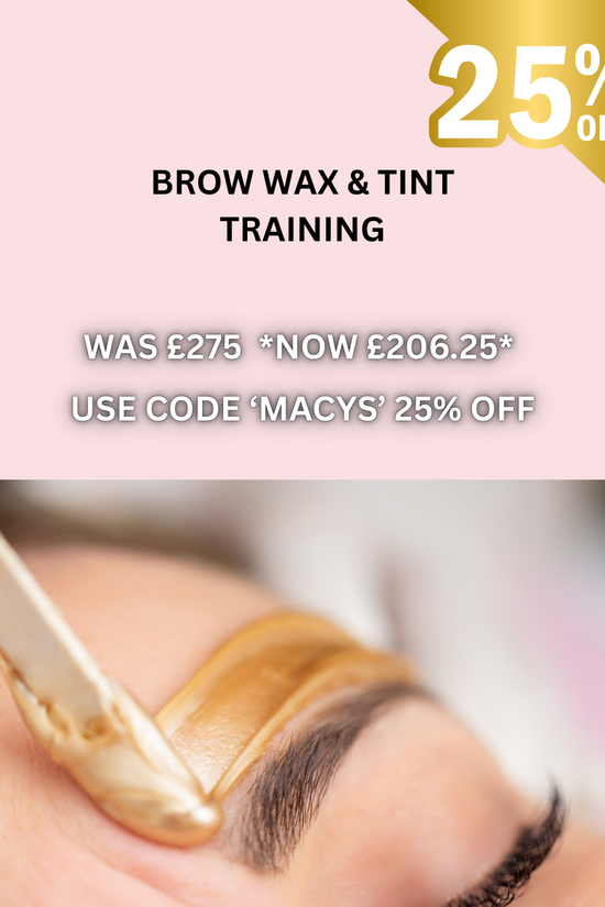 Brow Wax And Tint Instore Training Course