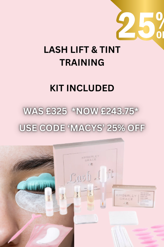 Lash Lift & Tint Instore Training