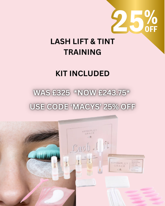 Lash Lift & Tint Instore Training