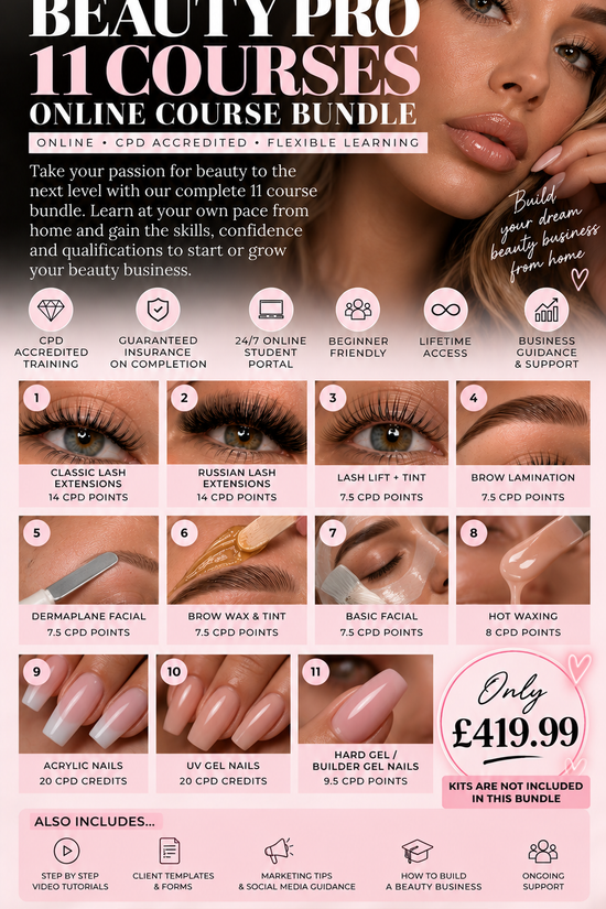 Beauty Pro Bundle - 11 Courses
