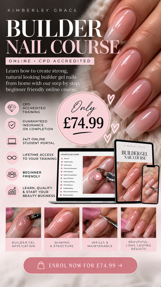 Hard Gel Nail + Builder Gel Course - CPD