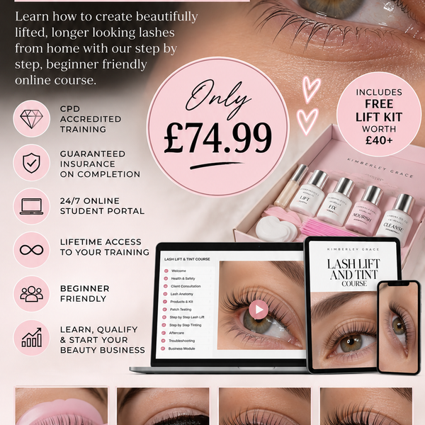 Lash Lift and Tint - CPD + FREE (LIFT) KIT