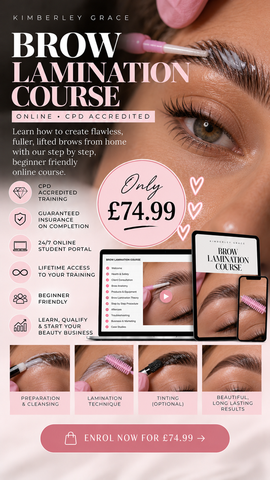 Brow LaminationCourse - CPD