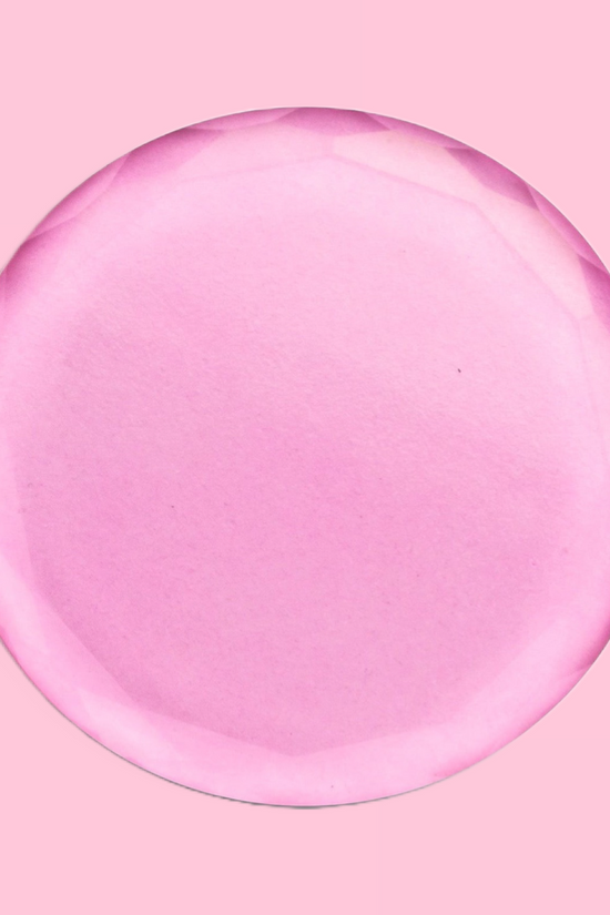 Crystal Pink Jade Stone