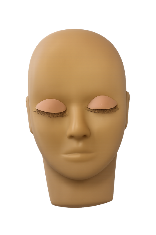 MINI - Lash Dolls Head - Practice dolls head with removable eyelids