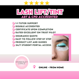 Lash Lift and Tint - ABT & CPD