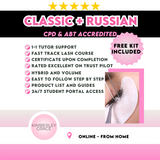 Classic and Russian Lash Course - ABT + Free Kit