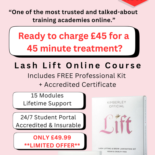 Lash Lift and Tint - CPD + FREE (LIFT) KIT