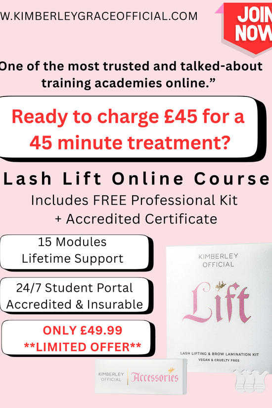 Lash Lift and Tint - CPD + FREE (LIFT) KIT