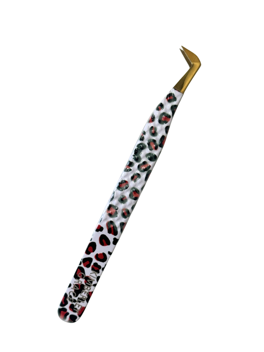 Red Leopard Tweezer - End of line