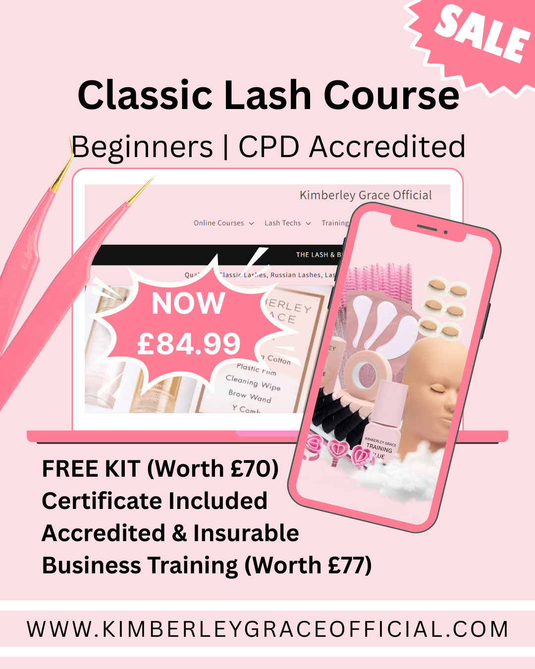 Online Classic Lash Course & Kit
