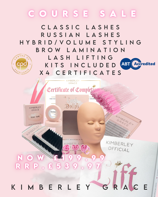 Classic/Russian/Brow Lamination/Lash Lift Course + KITS!
