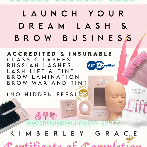 9 IN 1 - Lash & Brow (Beginners Course Business Bundle)