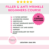 Beginner Dermal Filler & Anti-Wrinkle Course
