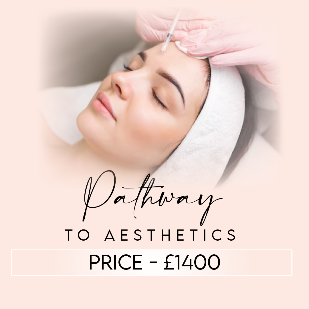 BOOKING FEE ONLY -  Pathway Course for Students with No Experience Wanting to Do Aesthetics (5 Qualifications)