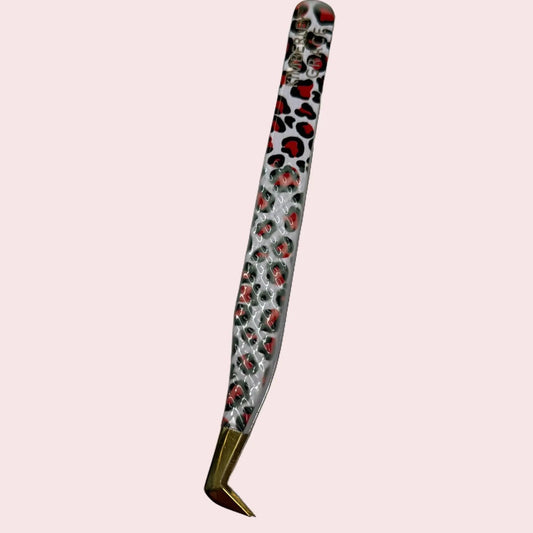 Red Leopard Tweezer - Russian 2