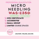 Microneedling Course - Welling