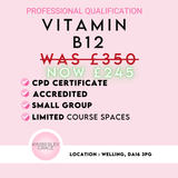 Vitamin B12 Course - Pre-requirements