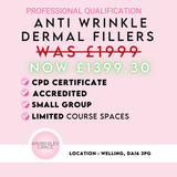 Dermal Filler & Anti-Wrinkle Course (Pre-requirements)