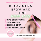 Brow Wax And Tint Course- Welling