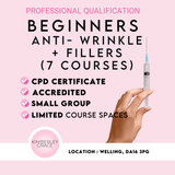 Complete Beginners Fillers + Anti Wrinkle Course