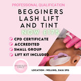 Lash Lift and Tint Course- Welling