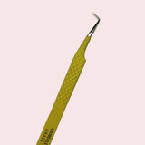 Yellow Eyelash Tweezer - Russian