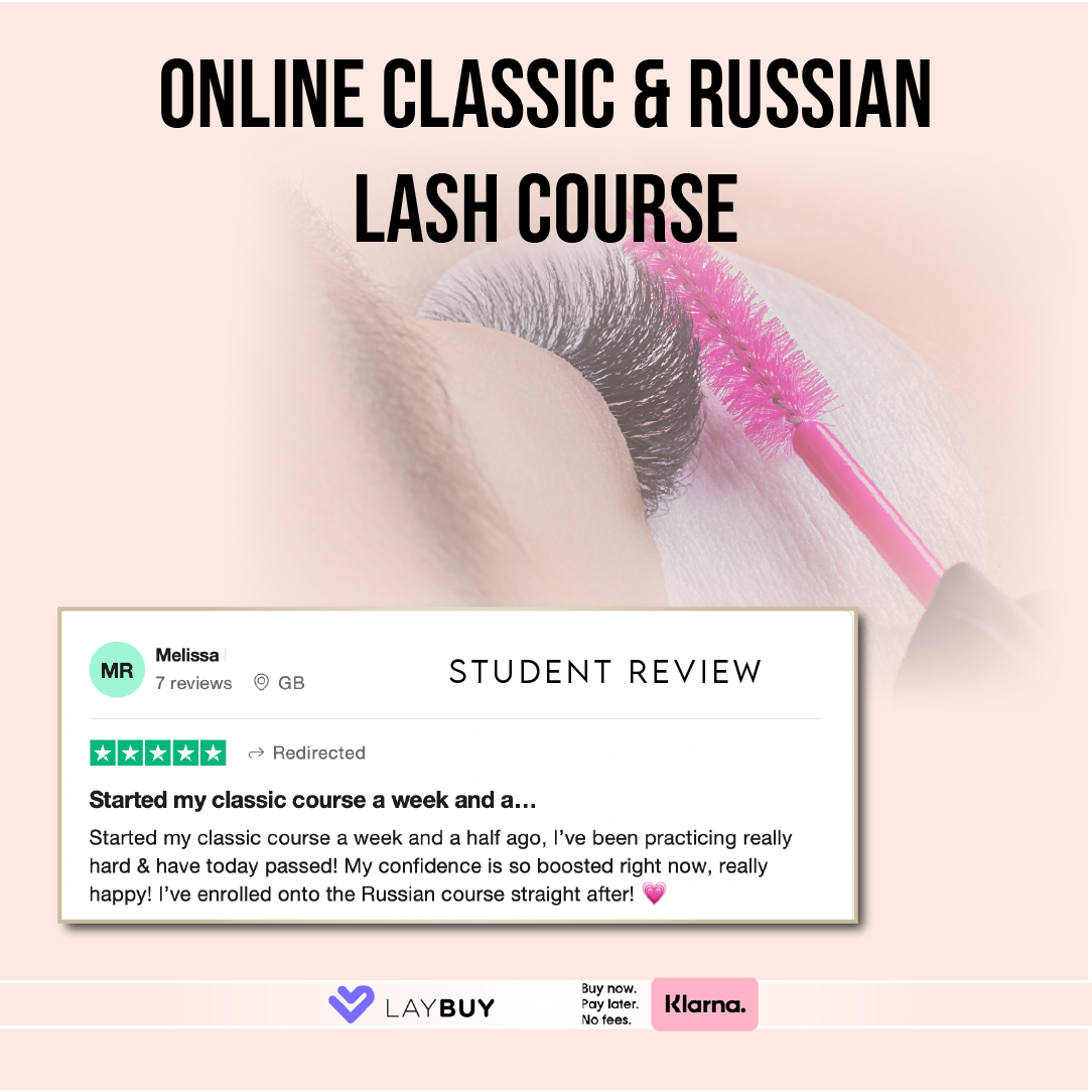 Classic and Russian Lash Course & Kit - Double Accredited