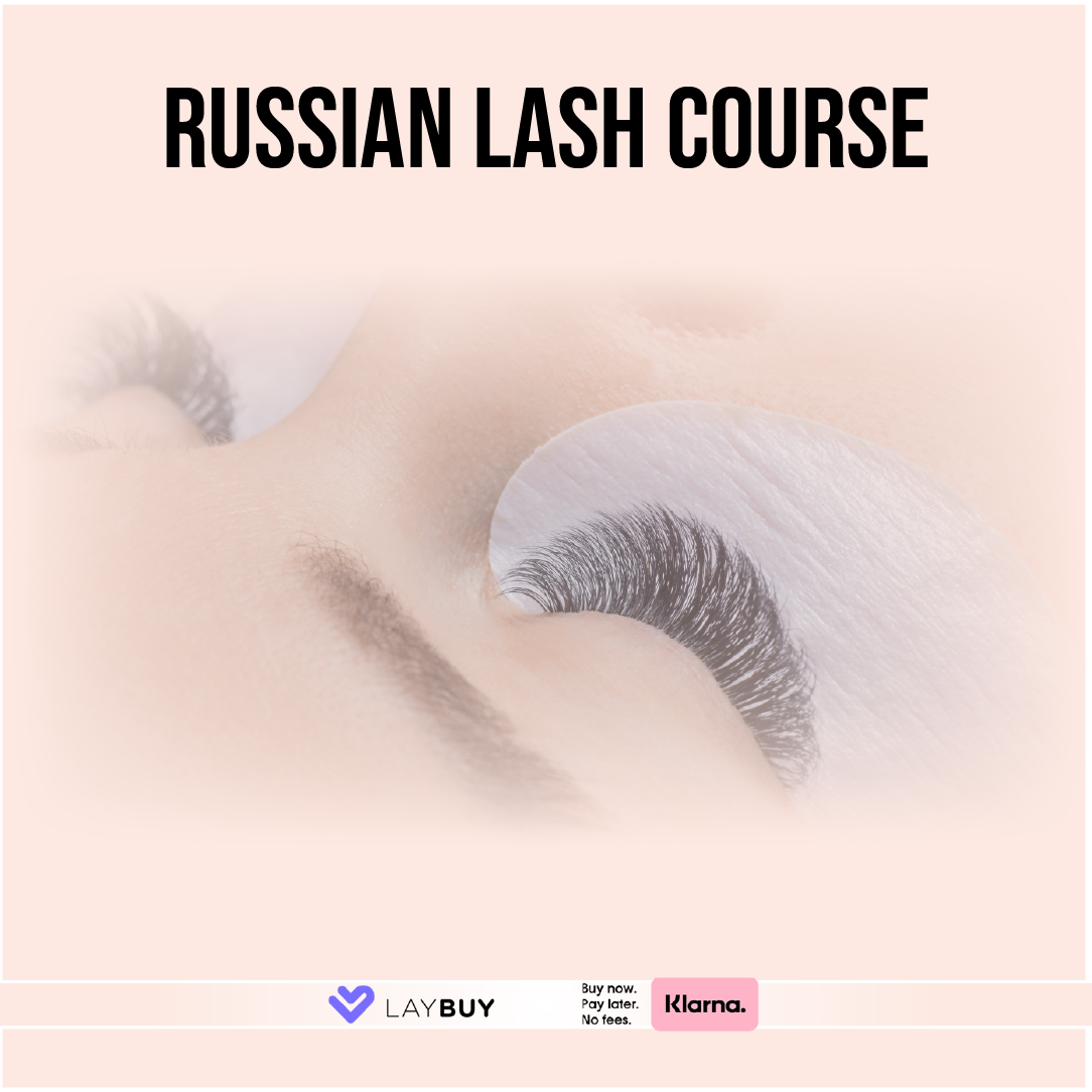 Russian Lash Instore Course - £250 -  Pay £50 booking fee to secure